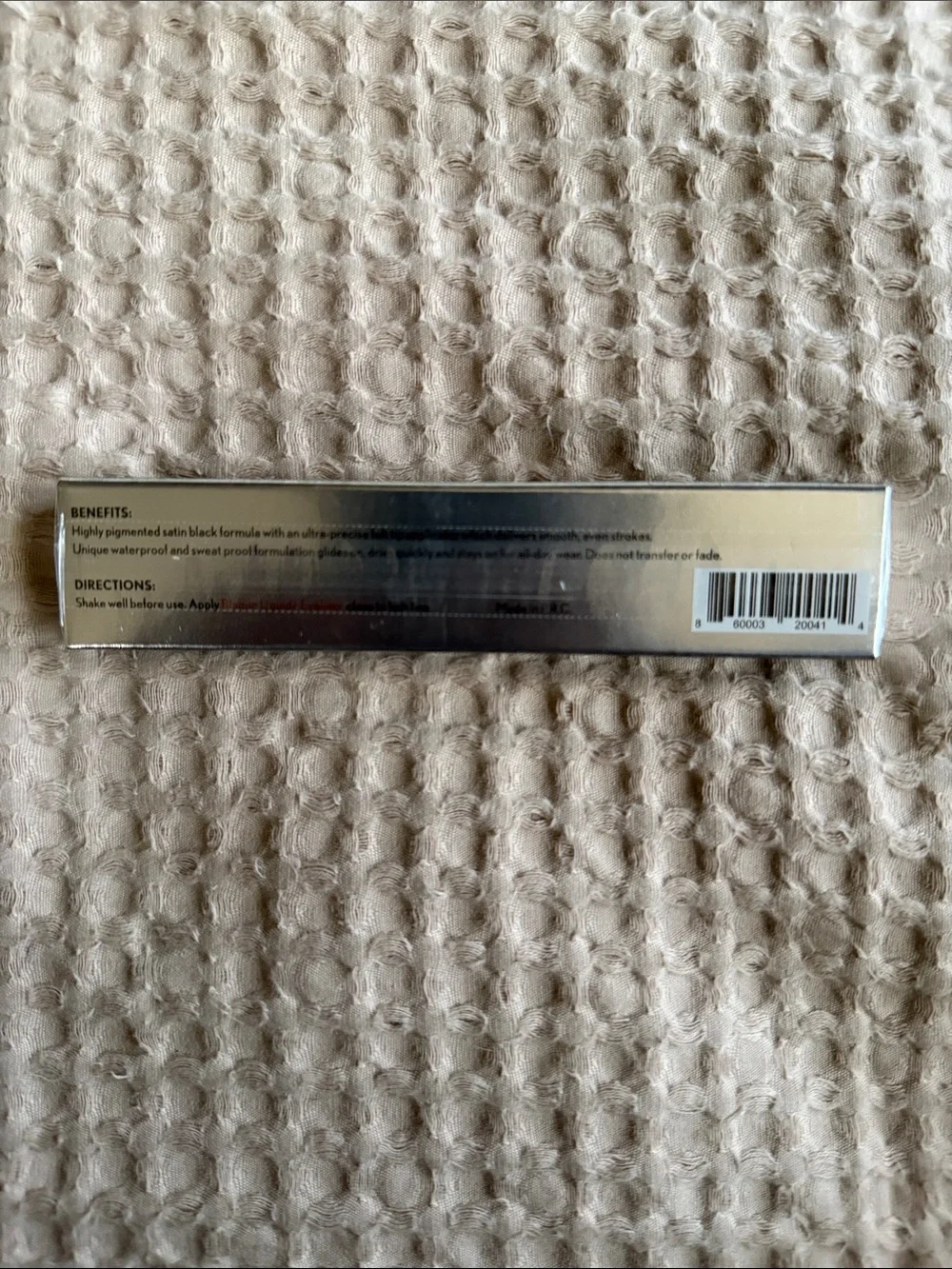 UZO | Black Liquid Eyeliner - Waterproof Satin Finish